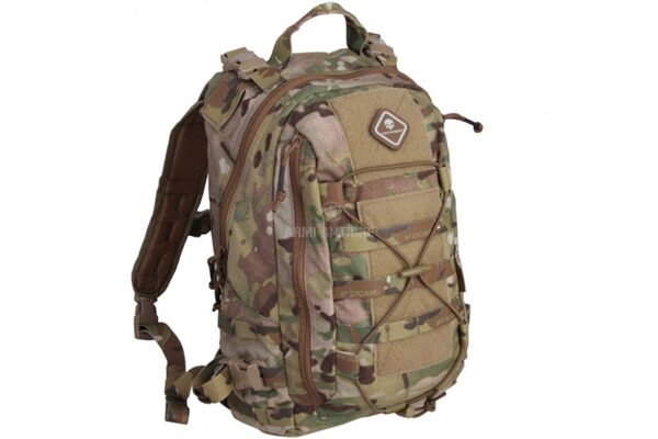 Zaino tattico mimetico con fettucce MOLLE per il softair